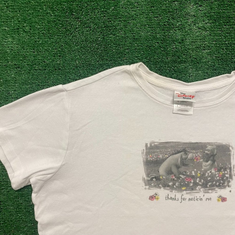 Vintage 90s Pooh Eeyore Movie Quote Essential Cartoon Tee - Picture 2 of 5